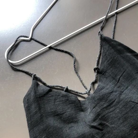 Tigani Lux Linen Moss Dress 1.0 - Picture 9 of 13